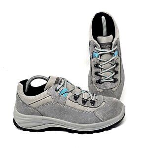 Garsport Suede Hiking Grey Blue Sneakers Shoes Women's Size US 9.5 EUR 40